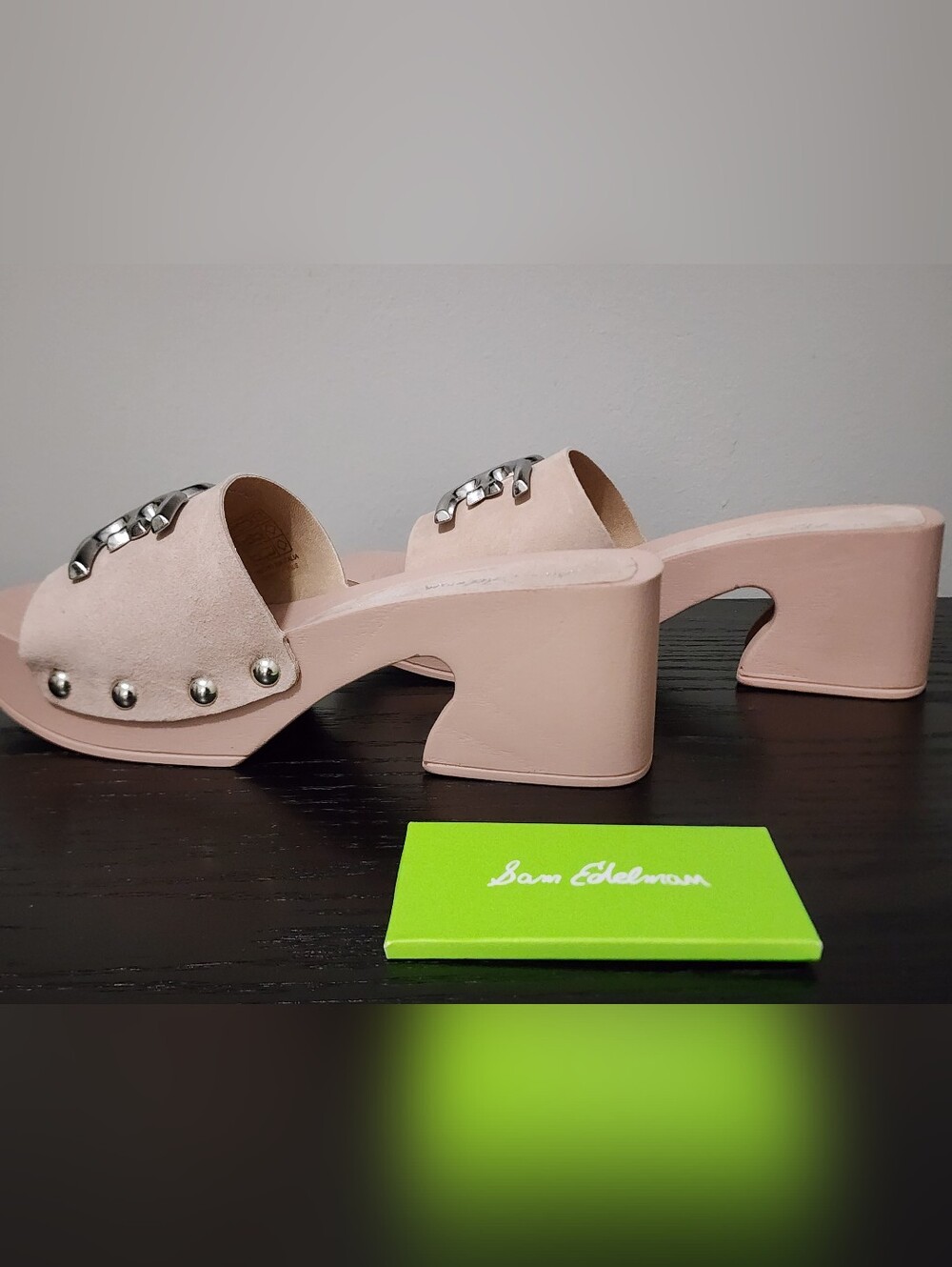 Sam Edelman Francina Platform Slide Pale Pink - Picture 4 of 6